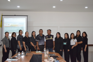 ประชุมโครงการส่งเสริมการจัดทำคาร์บอนฟุตพริ้นท์ขององค์กรปกครองส่วนท้องถิ่น