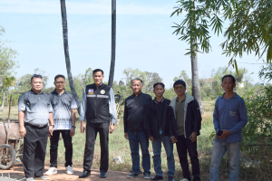 ลงพื้นที่ตรวจสอบความเรียบร้อยการดำเนินการก่อสร้างถนนคอนกรีตเสริมเหล็ก ซอยดอนเจ้าปู่ ช่วงที่ 5  หมู่ที่ 5 บ้านวัด ตำบลธาตุ อำเภอวารินชำราบ จังหวัดอุบลราชธานี