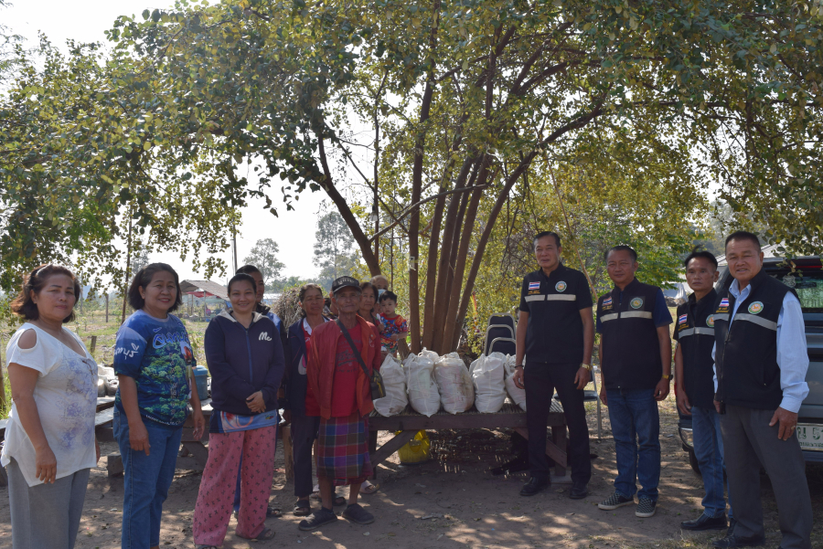 ส่งมอบให้แก่ผู้ยากไร้ในเขตพื้นที่ตำบลธาตุ  หมู่ที่  10 บ้านโนนสมบูรณ์  ตำบลธาตุ  อำเภอวารินชำราบ  จังหวัดอุบลราชธานี